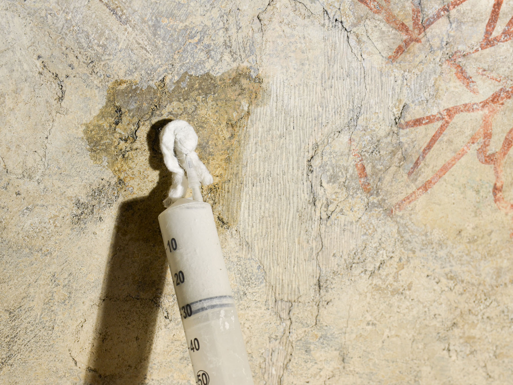 Detail Hinterfüllung
