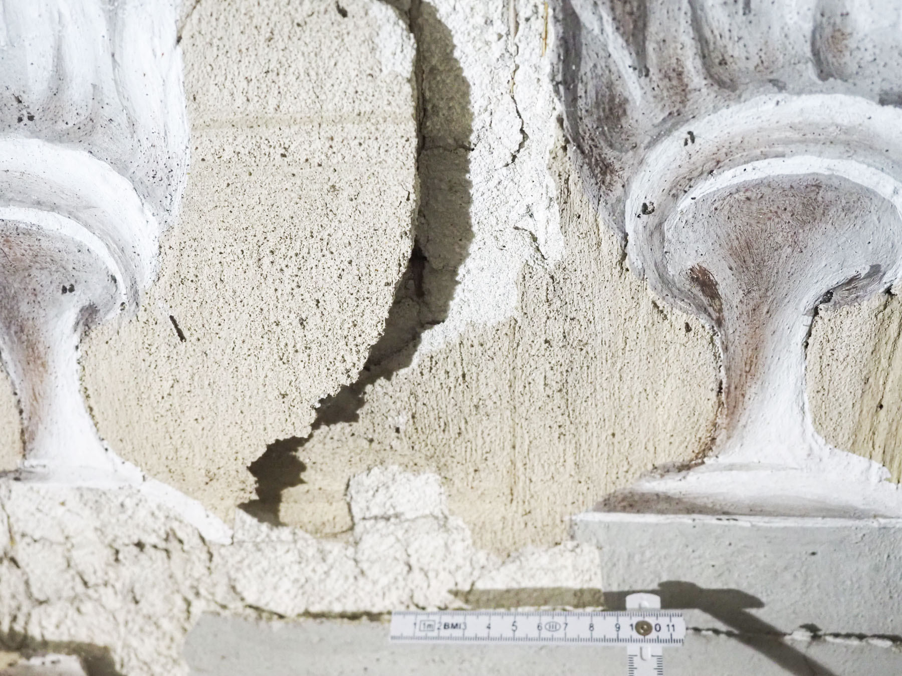 Detail Hohllagen im SO-Eck
