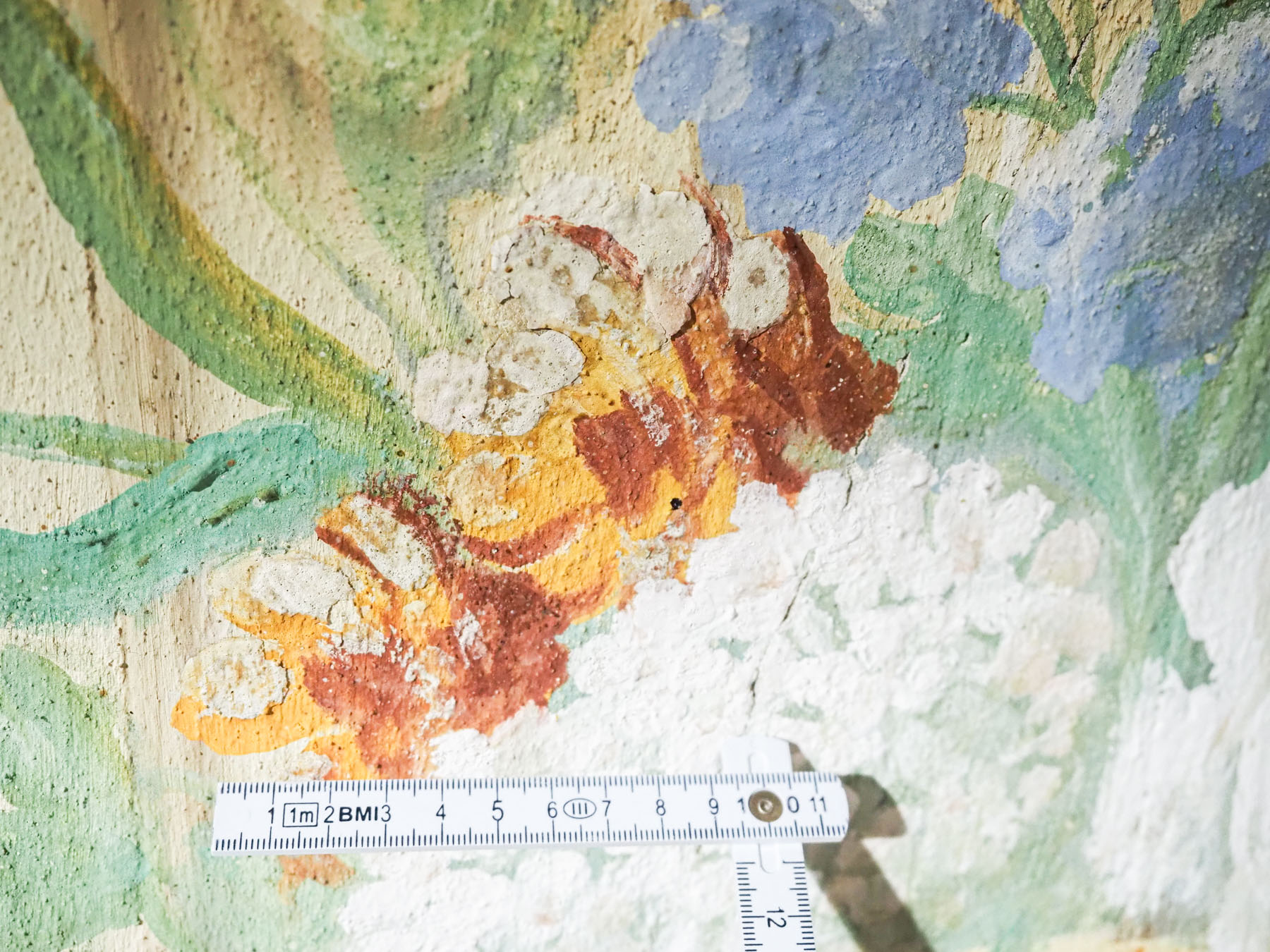 Detail Malschichtschollen
