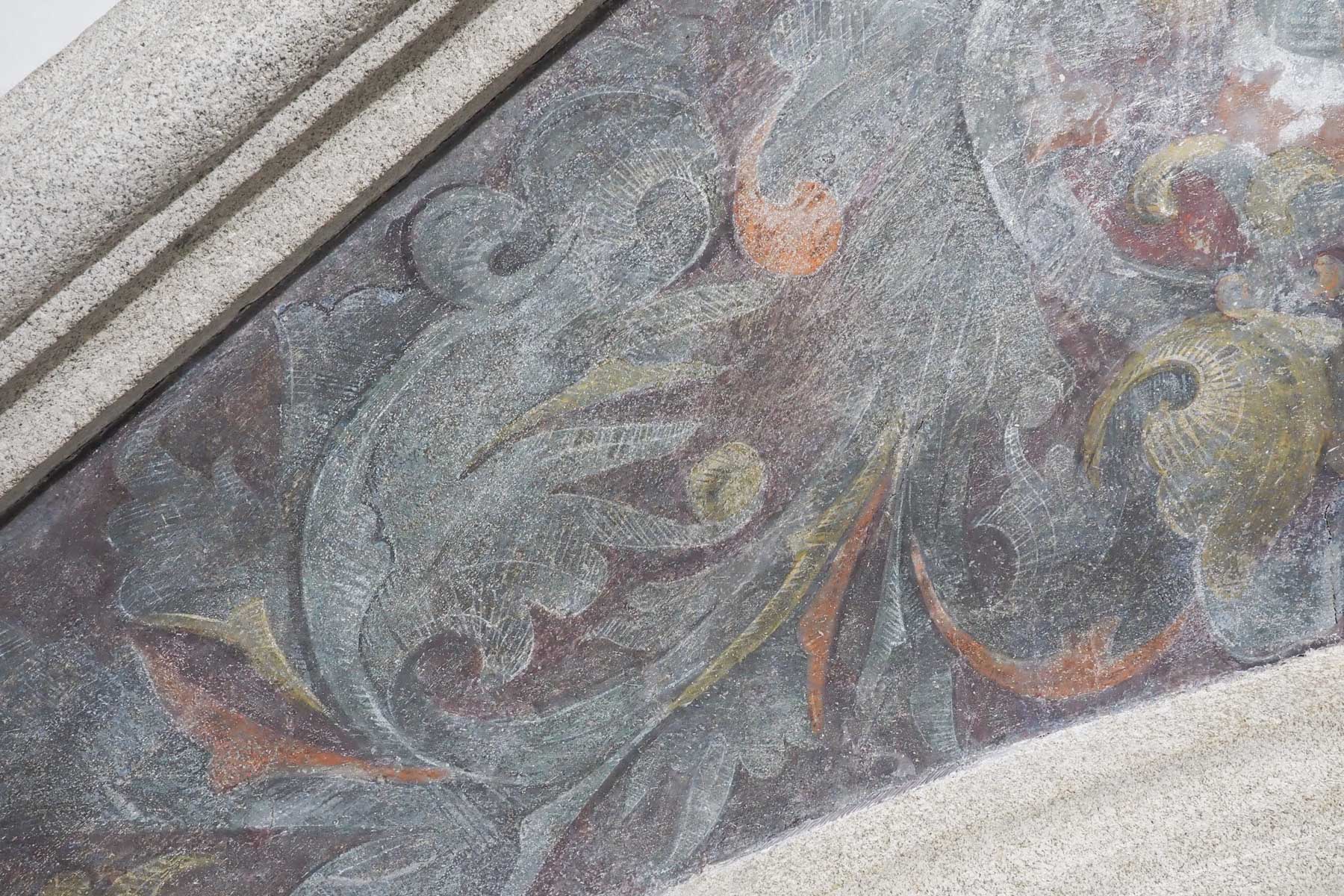 Detail im retuschierten Zustand